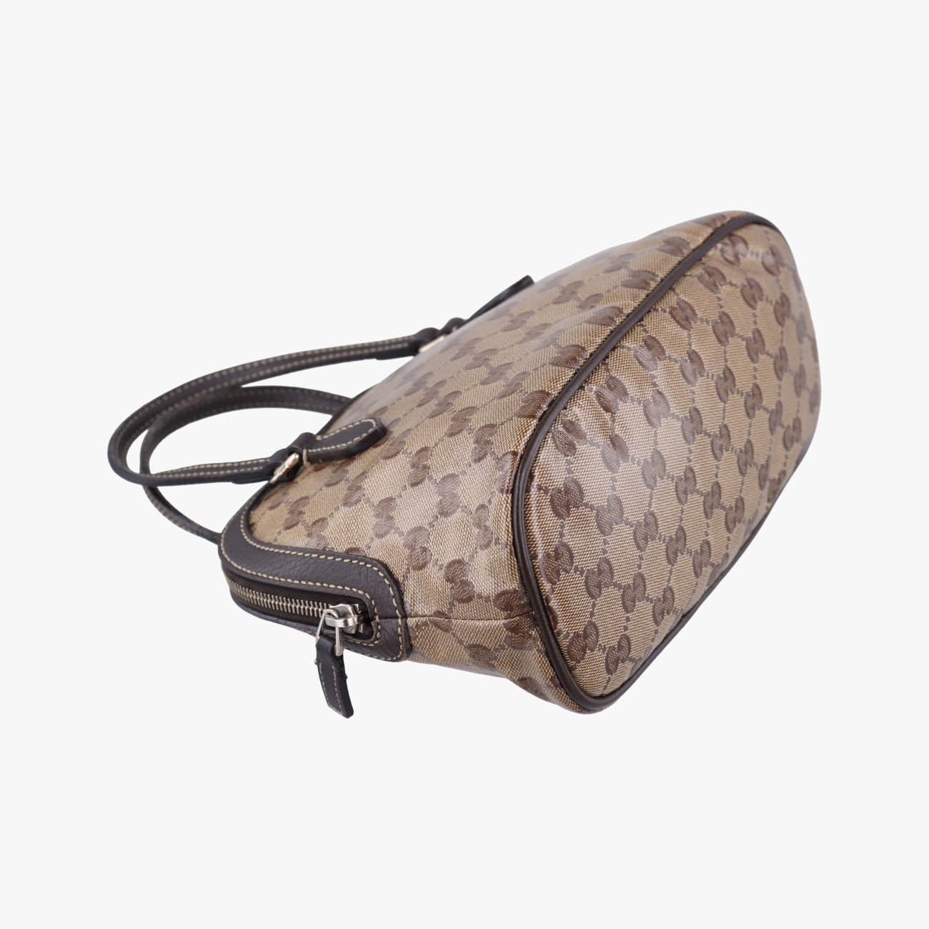 Microguccissima domeBrownPatent Leather341504C017814759マイクログッチシマブラウンパテント341504C017814759
