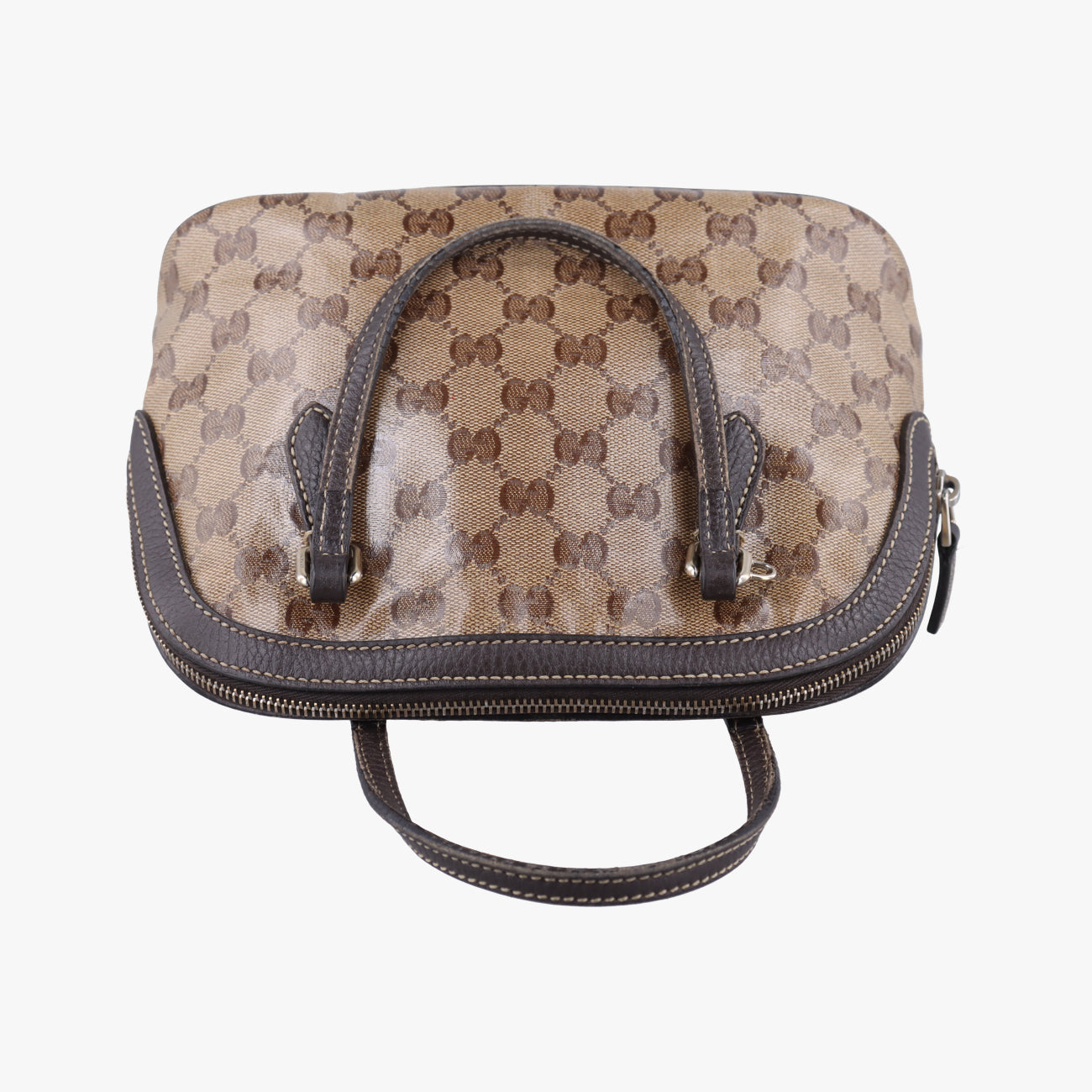 Microguccissima domeBrownPatent Leather341504C017814759マイクログッチシマブラウンパテント341504C017814759