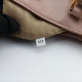 Galleria BagBeigeleather117ガレリアバッグベージュレザー117