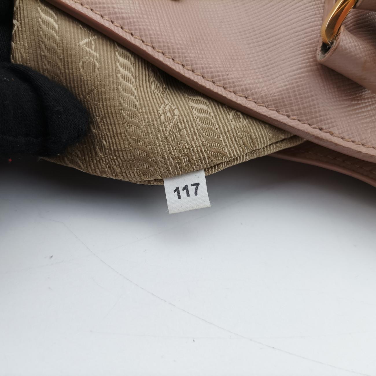 Galleria BagBeigeleather117ガレリアバッグベージュレザー117
