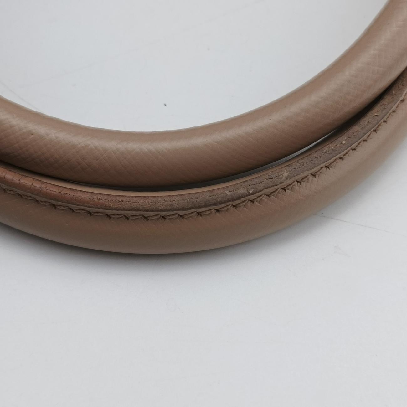 Galleria BagBeigeleather117ガレリアバッグベージュレザー117