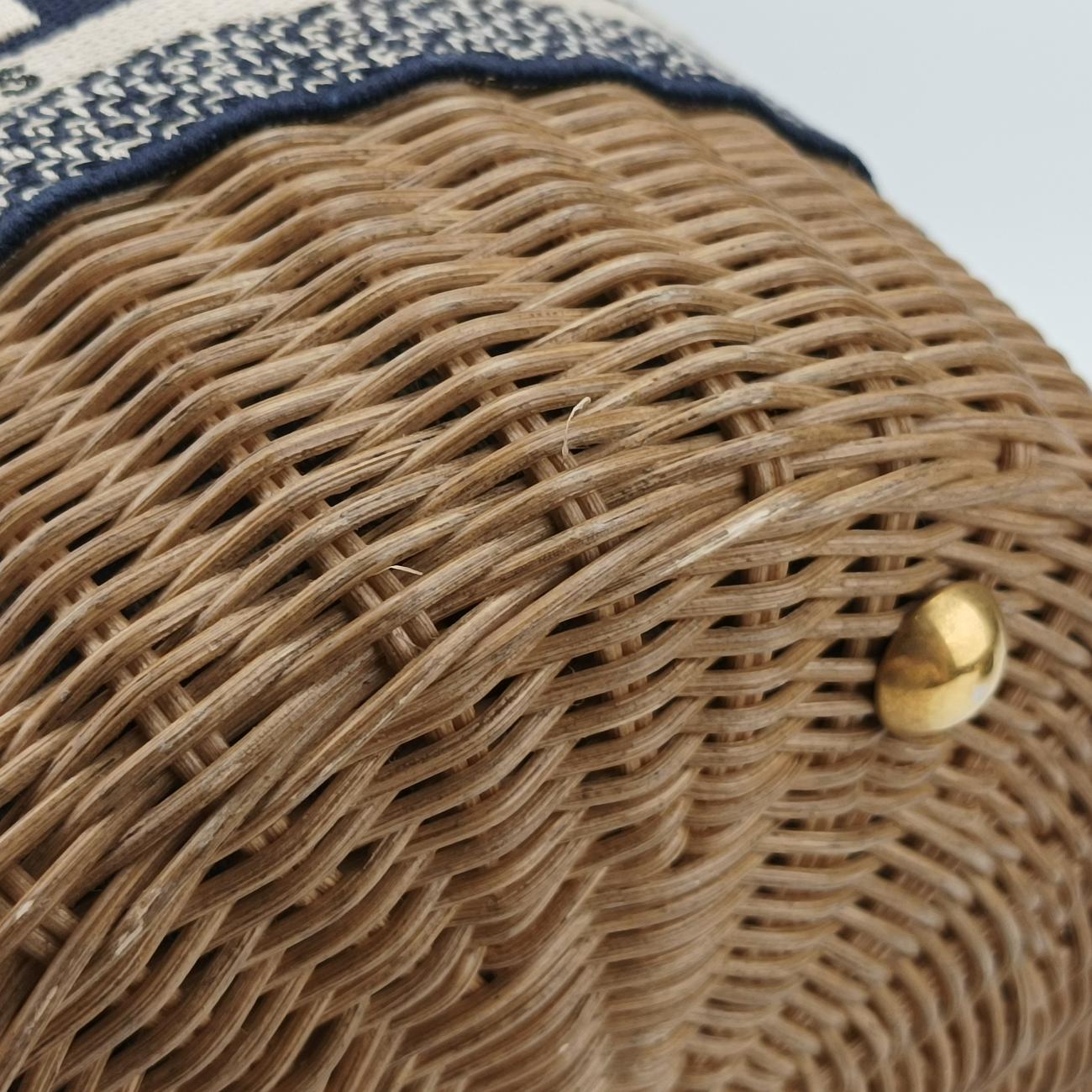 Oblique WickerMulticolourNatural wicker x Dior oblique jacquard63-MA-1200オブリーク ウィッカーマルチカラーナチュラルウィッカー×ディオール オブリーク ジャカード63-MA-1200