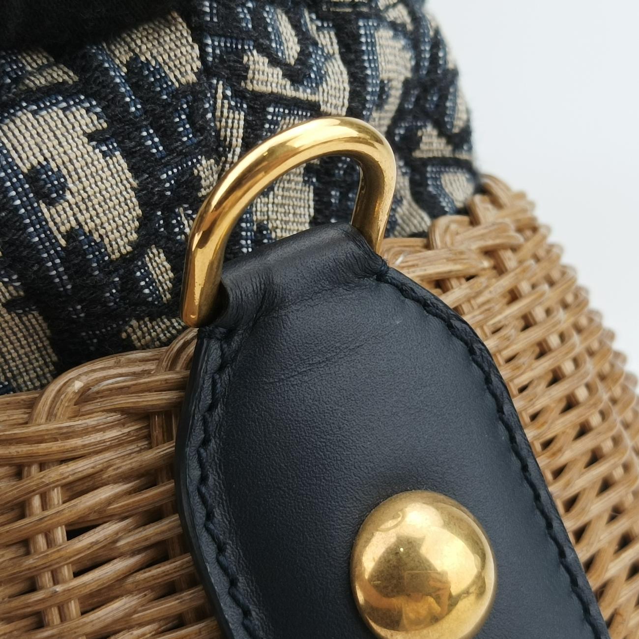 Oblique WickerMulticolourNatural wicker x Dior oblique jacquard63-MA-1200オブリーク ウィッカーマルチカラーナチュラルウィッカー×ディオール オブリーク ジャカード63-MA-1200