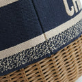 Oblique WickerMulticolourNatural wicker x Dior oblique jacquard63-MA-1200オブリーク ウィッカーマルチカラーナチュラルウィッカー×ディオール オブリーク ジャカード63-MA-1200