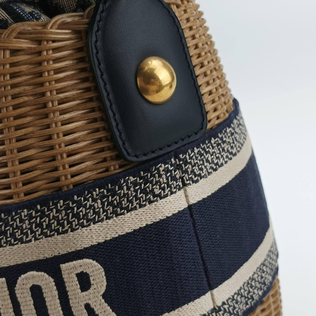Oblique WickerMulticolourNatural wicker x Dior oblique jacquard63-MA-1200オブリーク ウィッカーマルチカラーナチュラルウィッカー×ディオール オブリーク ジャカード63-MA-1200