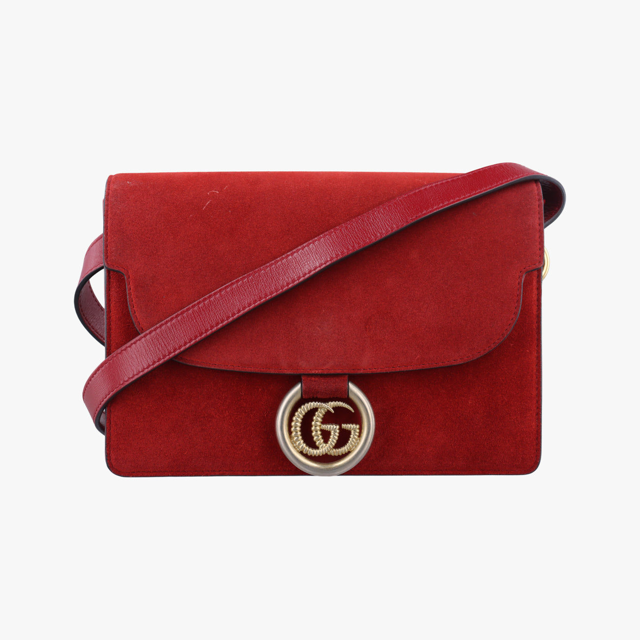 GG Ring GG MarmontRedsuede589474F029952825GGリング GGマーモントレッドスエード589474F029952825