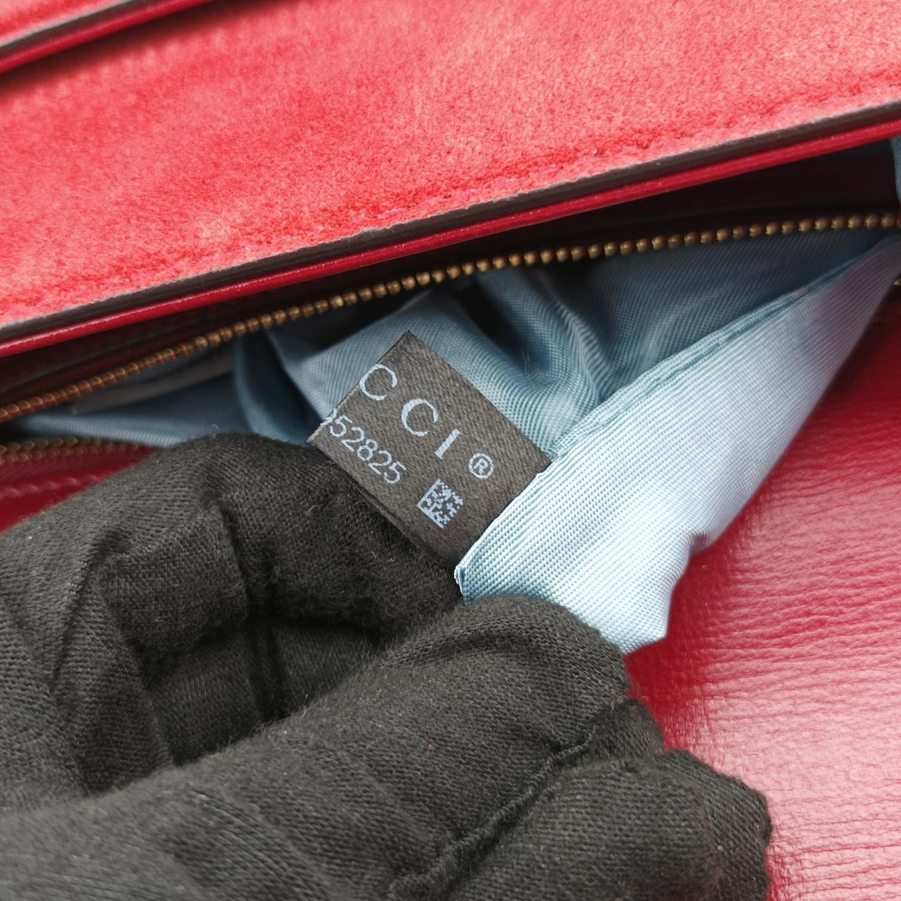 GG Ring GG MarmontRedsuede589474F029952825GGリング GGマーモントレッドスエード589474F029952825