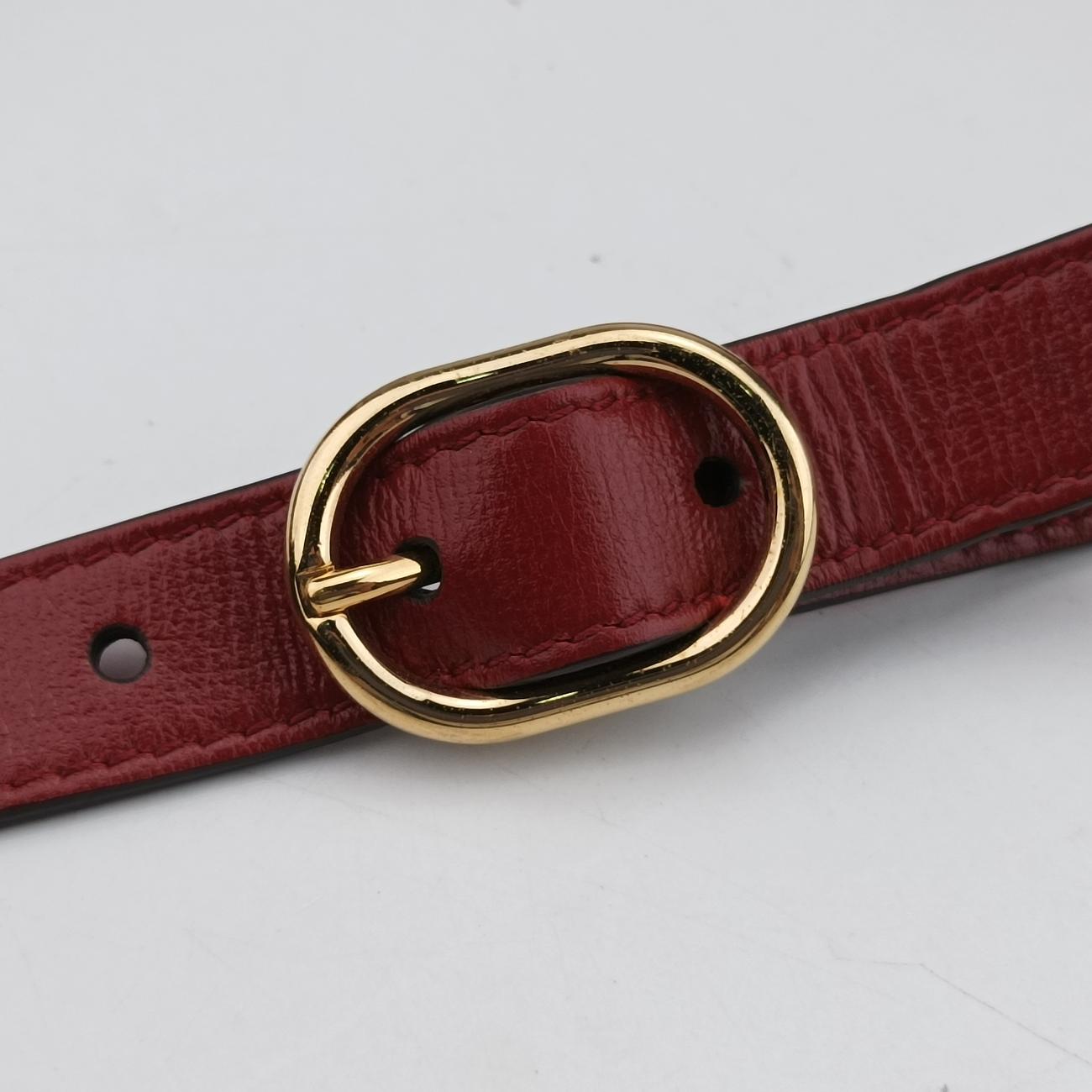 GG Ring GG MarmontRedsuede589474F029952825GGリング GGマーモントレッドスエード589474F029952825