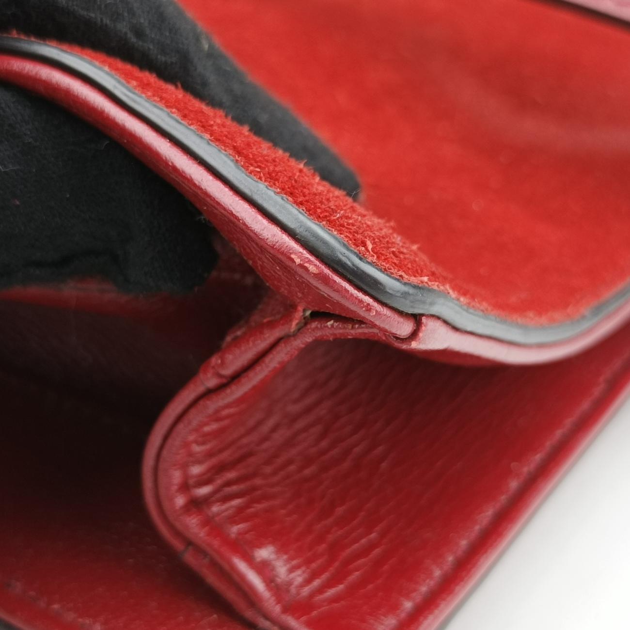 GG Ring GG MarmontRedsuede589474F029952825GGリング GGマーモントレッドスエード589474F029952825