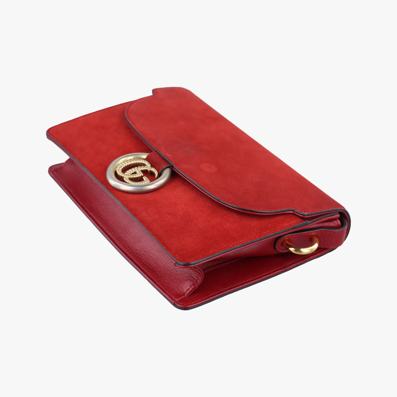 GG Ring GG MarmontRedsuede589474F029952825GGリング GGマーモントレッドスエード589474F029952825