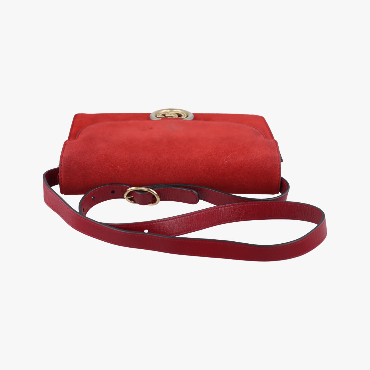 GG Ring GG MarmontRedsuede589474F029952825GGリング GGマーモントレッドスエード589474F029952825