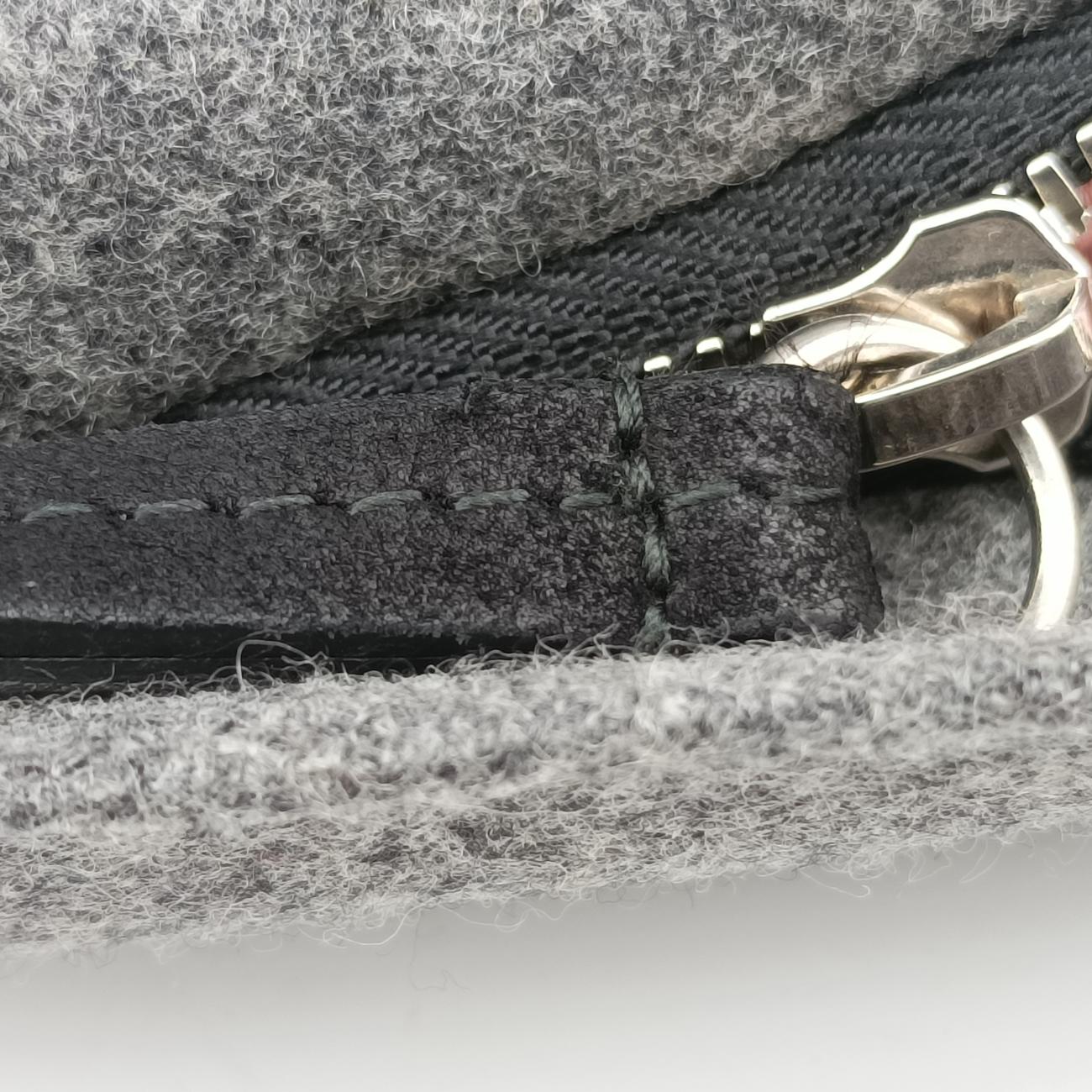 Bee EmbroideredGreyfabric400248F019070113ビー エンブロイダードグレーファブリック400248F019070113