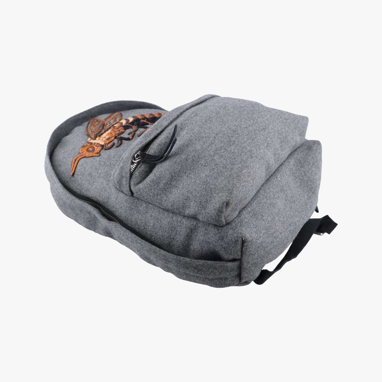 Bee EmbroideredGreyfabric400248F019070113ビー エンブロイダードグレーファブリック400248F019070113