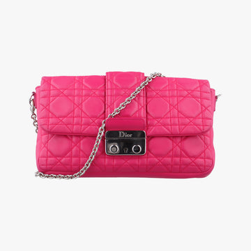 Miss Dior Cannage New LockRoselambskin03-LU-0142ミスディオール カナージュ ニューロックローズ レッドラムスキン03-LU-0142