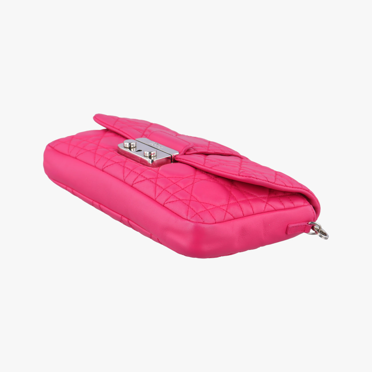 Miss Dior Cannage New LockRoselambskin03-LU-0142ミスディオール カナージュ ニューロックローズ レッドラムスキン03-LU-0142