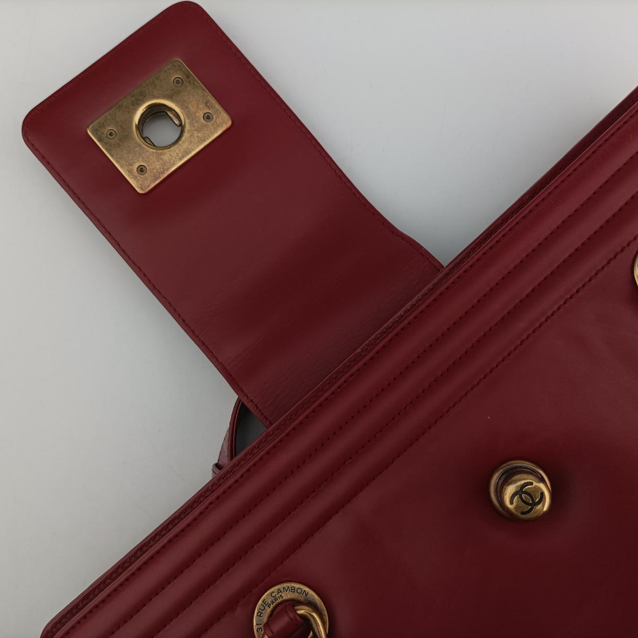 Jetsetter Boy Shopping ToteRedLeatherA6670815636890ジェットセッター ボーイ ショッピング トートレッドレザーA6670815636890