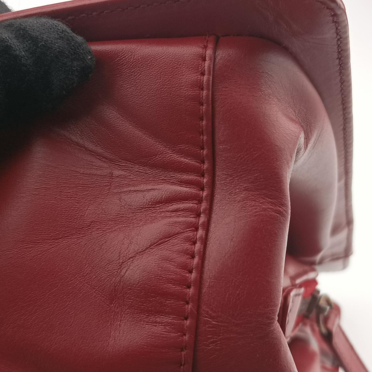 Jetsetter Boy Shopping ToteRedLeatherA6670815636890ジェットセッター ボーイ ショッピング トートレッドレザーA6670815636890