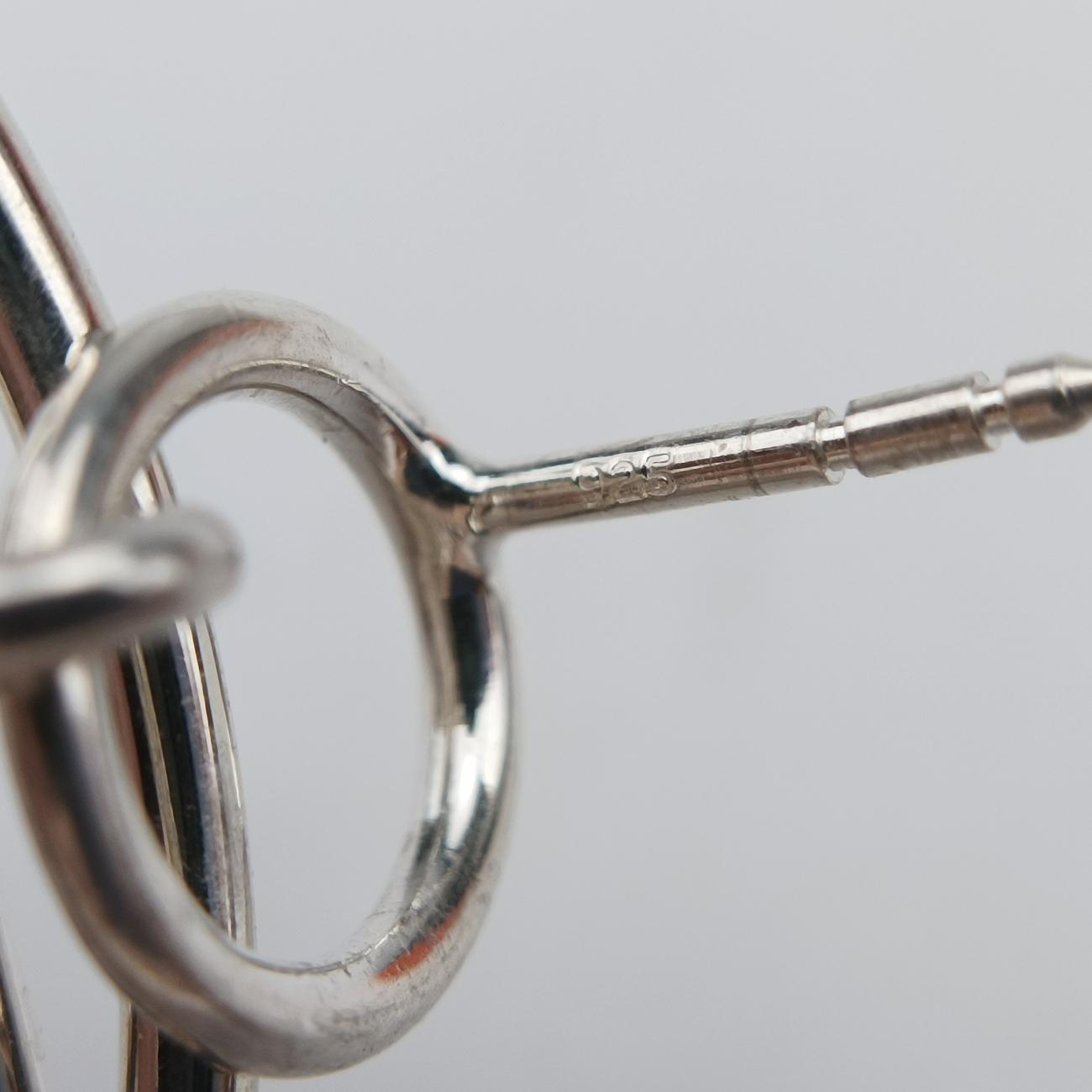 earrings MM loopSilverAg92521S384375ピアス MM ループシルバーAg92521S384375