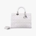 Lady DiorWhitelambskin08-MA-0141レディ ディオールホワイトラムスキン08-MA-0141