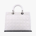 Lady DiorWhitelambskin08-MA-0141レディ ディオールホワイトラムスキン08-MA-0141