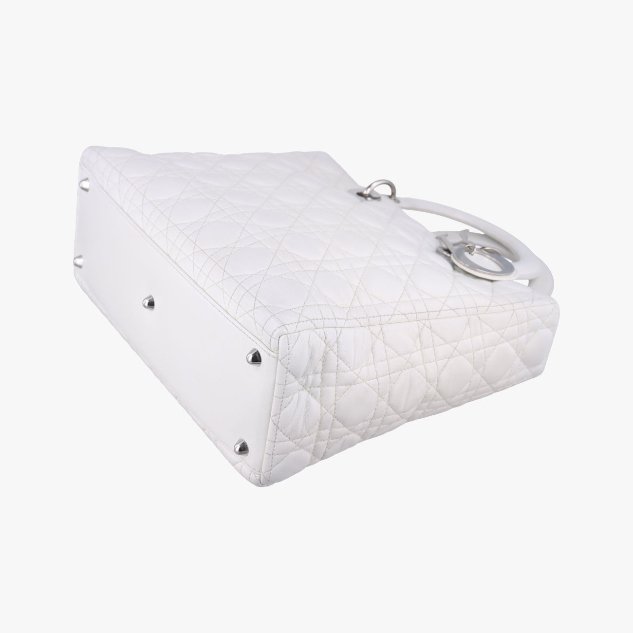 Lady DiorWhitelambskin08-MA-0141レディ ディオールホワイトラムスキン08-MA-0141