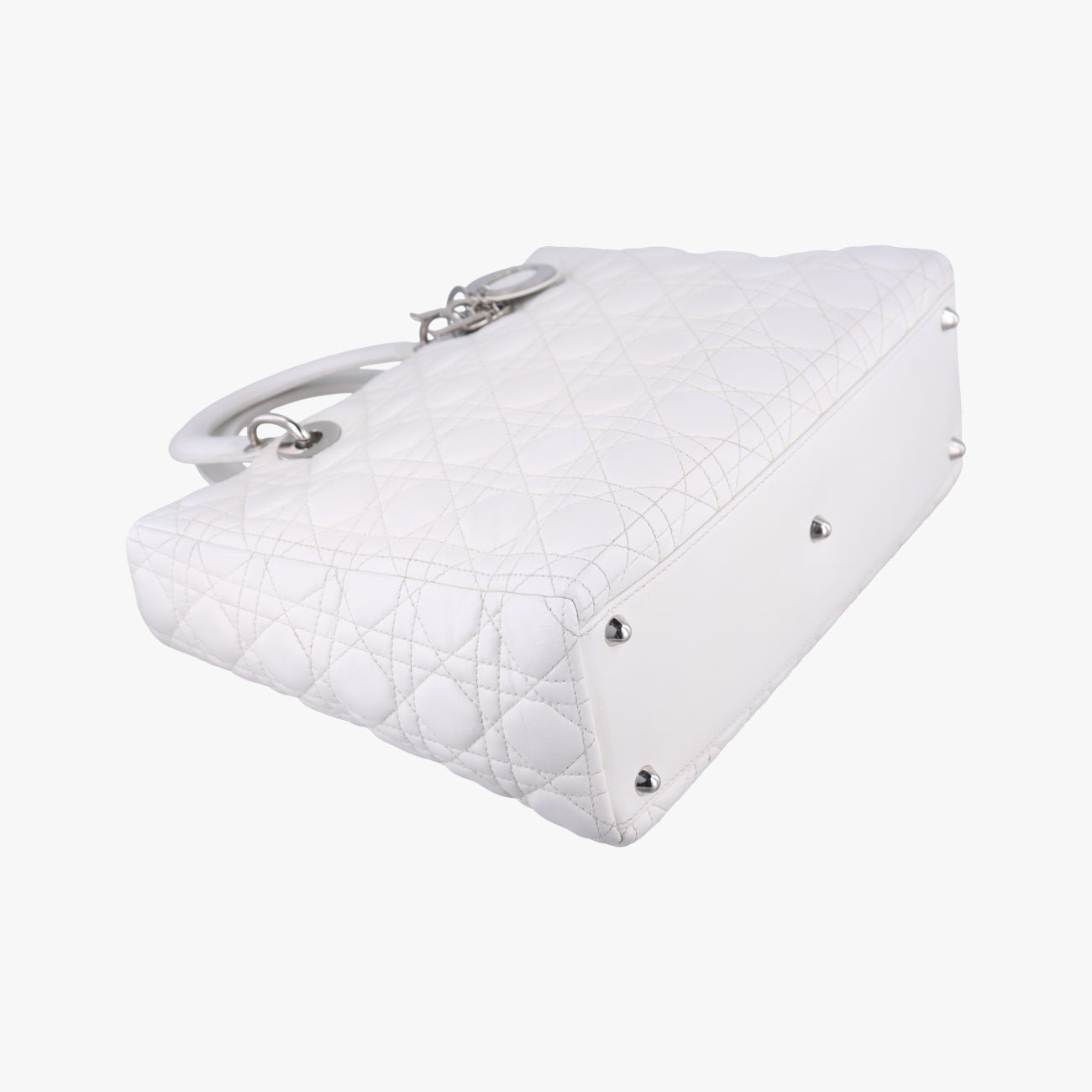 Lady DiorWhitelambskin08-MA-0141レディ ディオールホワイトラムスキン08-MA-0141