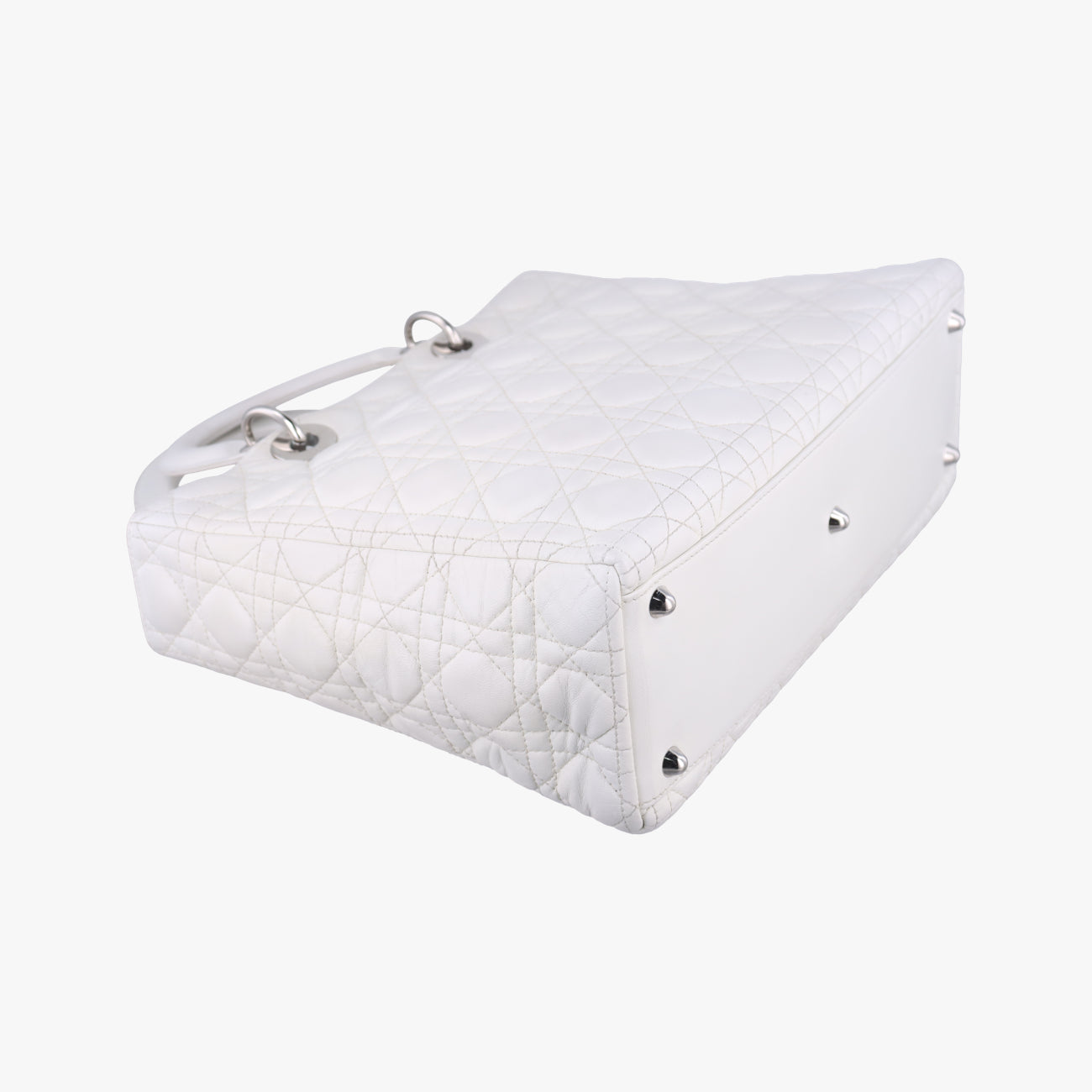 Lady DiorWhitelambskin08-MA-0141レディ ディオールホワイトラムスキン08-MA-0141