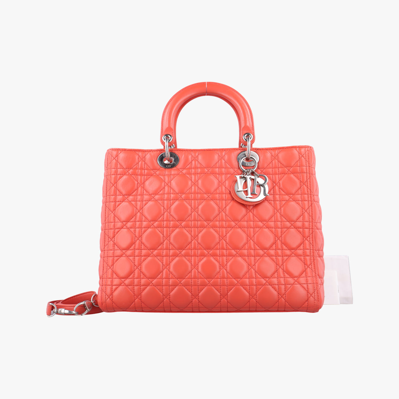 Lady DiorOrangelambskin15-BO-0133レディディオールオレンジラムスキン15-BO-0133
