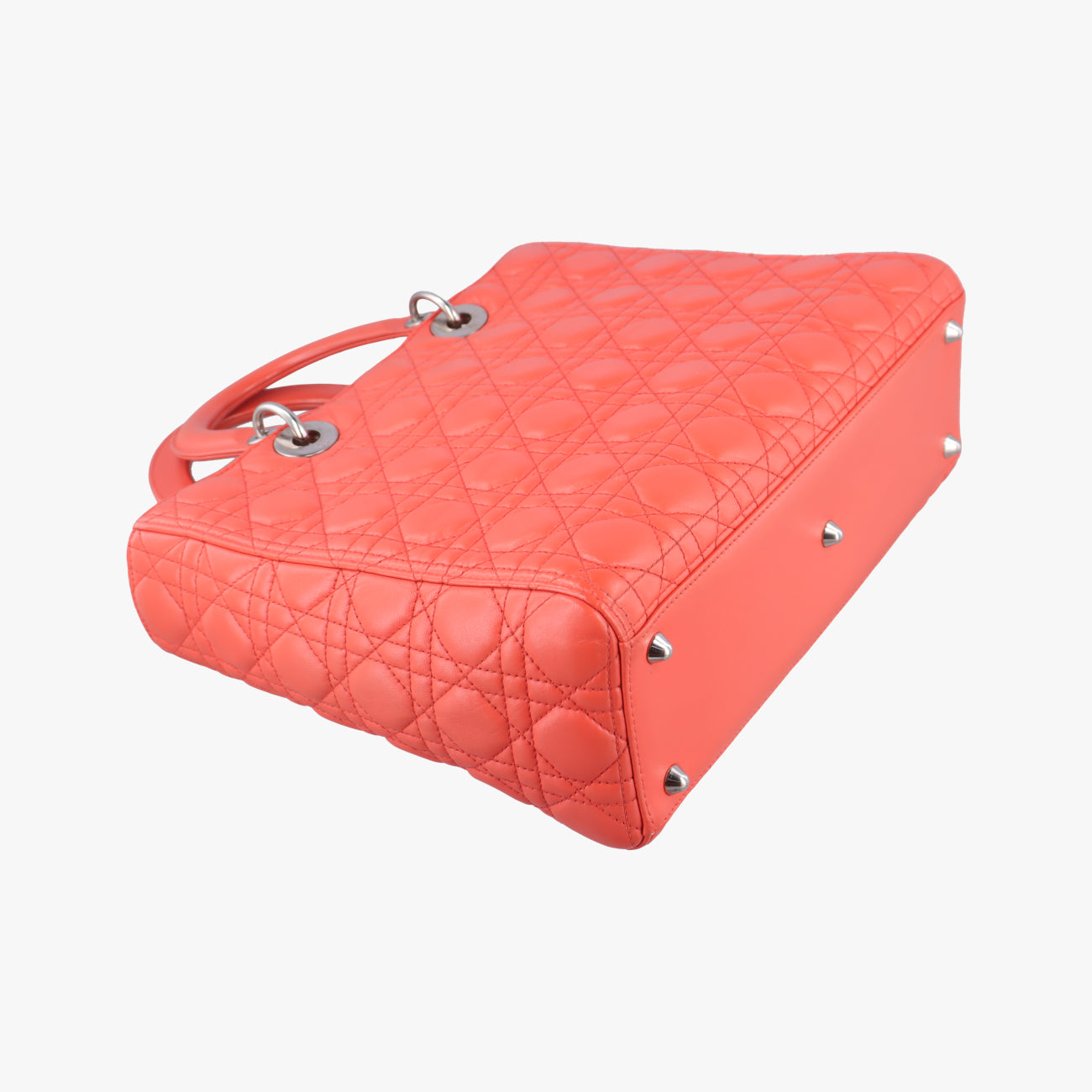 Lady DiorOrangelambskin15-BO-0133レディディオールオレンジラムスキン15-BO-0133