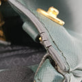 GalleriagreenSaffiano LeatherB2274C14 VガレリアグリーンサフィアーノレザーB2274C14 V