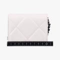 CHANEL 19 Flap Coin PurseWhitelambskinAP240931645076マトラッセ シャネル 19 フラップ コインパースホワイトラムスキンAP240931645076