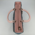 Lady DiorGray x Blue x Pinklambskin18-MA-0143レディディオールグレー×ブルー×ピンクラムスキン18-MA-0143