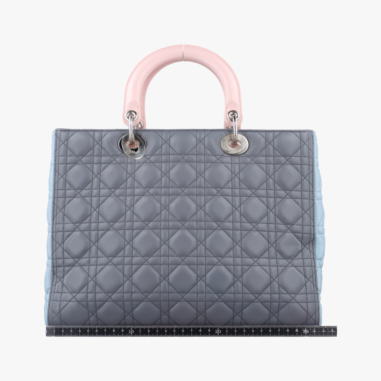 Lady DiorGray x Blue x Pinklambskin18-MA-0143レディディオールグレー×ブルー×ピンクラムスキン18-MA-0143