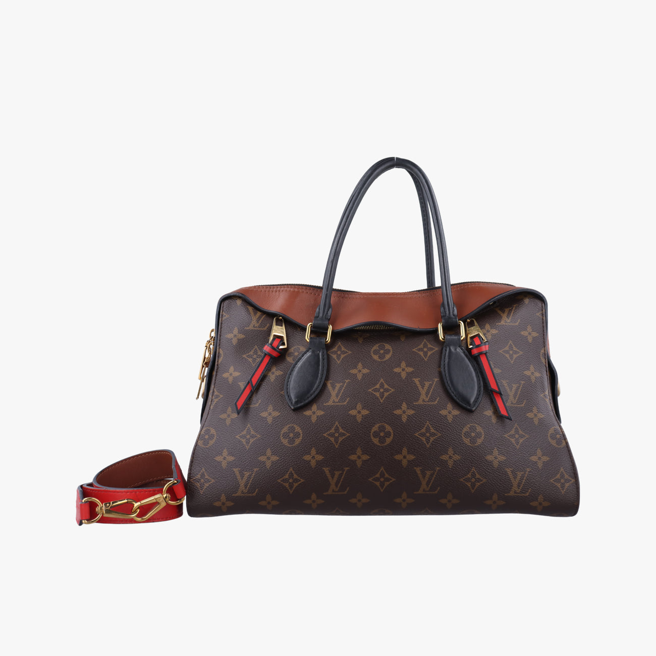 TUILERIES totebrown×CARAMELMonogram Canvas×calf leatherM41456AA4186テュイルリートートモノグラム/ブラウン系×キャラメルモノグラムキャンバス×カーフレザーM41456AA4186