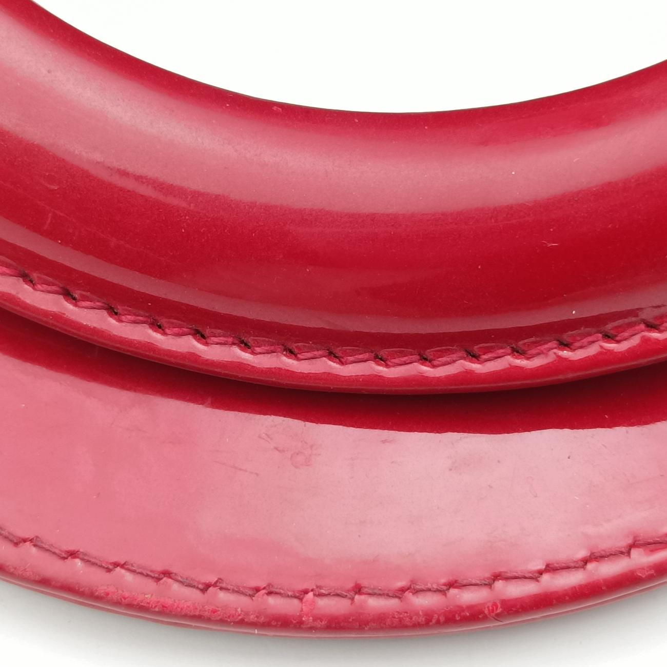Lady DiorRedpatent16-BO-0112 Bレディディオールレッドパテント16-BO-0112 B