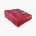 Lady DiorRedpatent16-BO-0112 Bレディディオールレッドパテント16-BO-0112 B