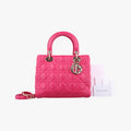 Lady DiorPinkLeather18-MA-0194レディディオールピンクレザー18-MA-0194