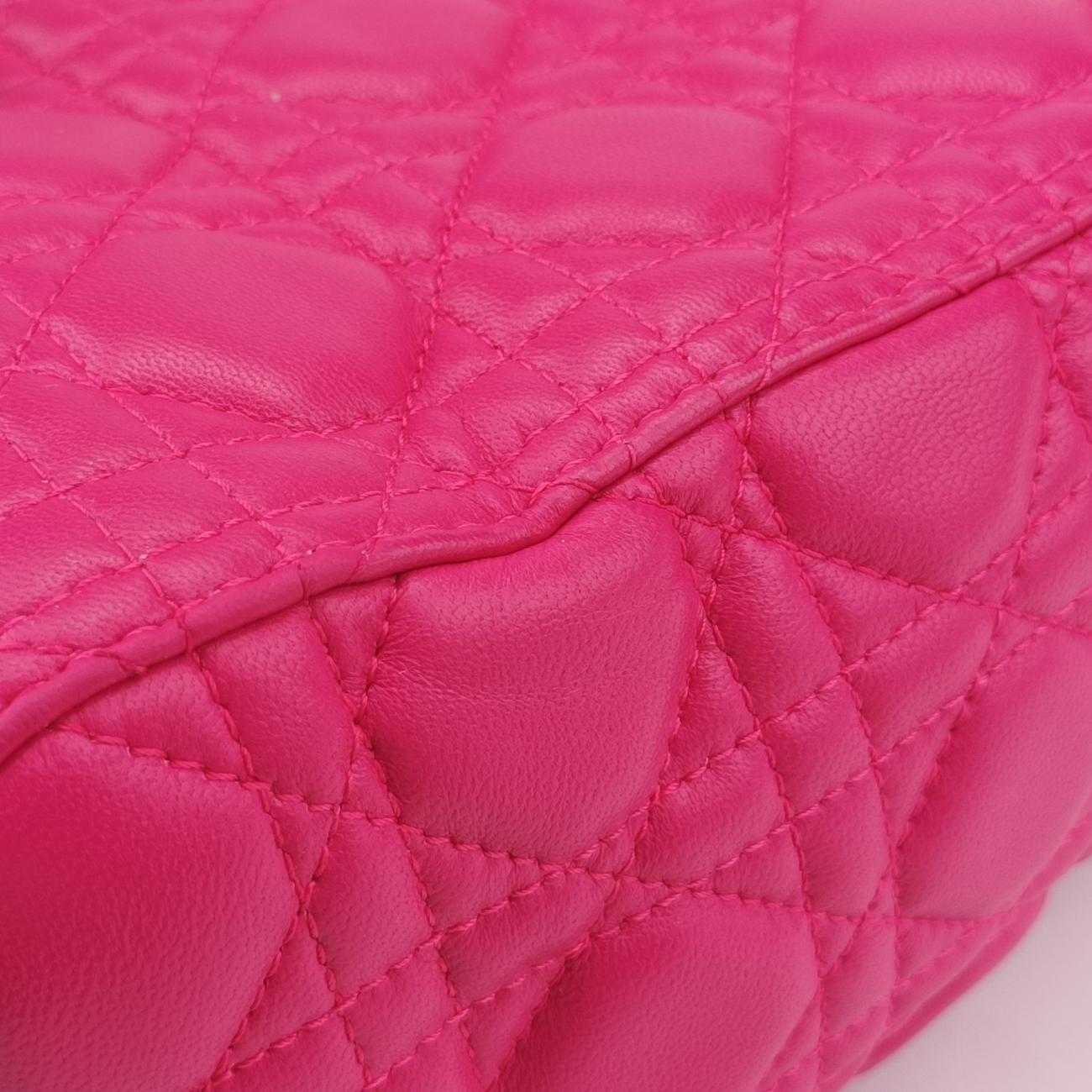 Lady DiorPinkLeather18-MA-0194レディディオールピンクレザー18-MA-0194