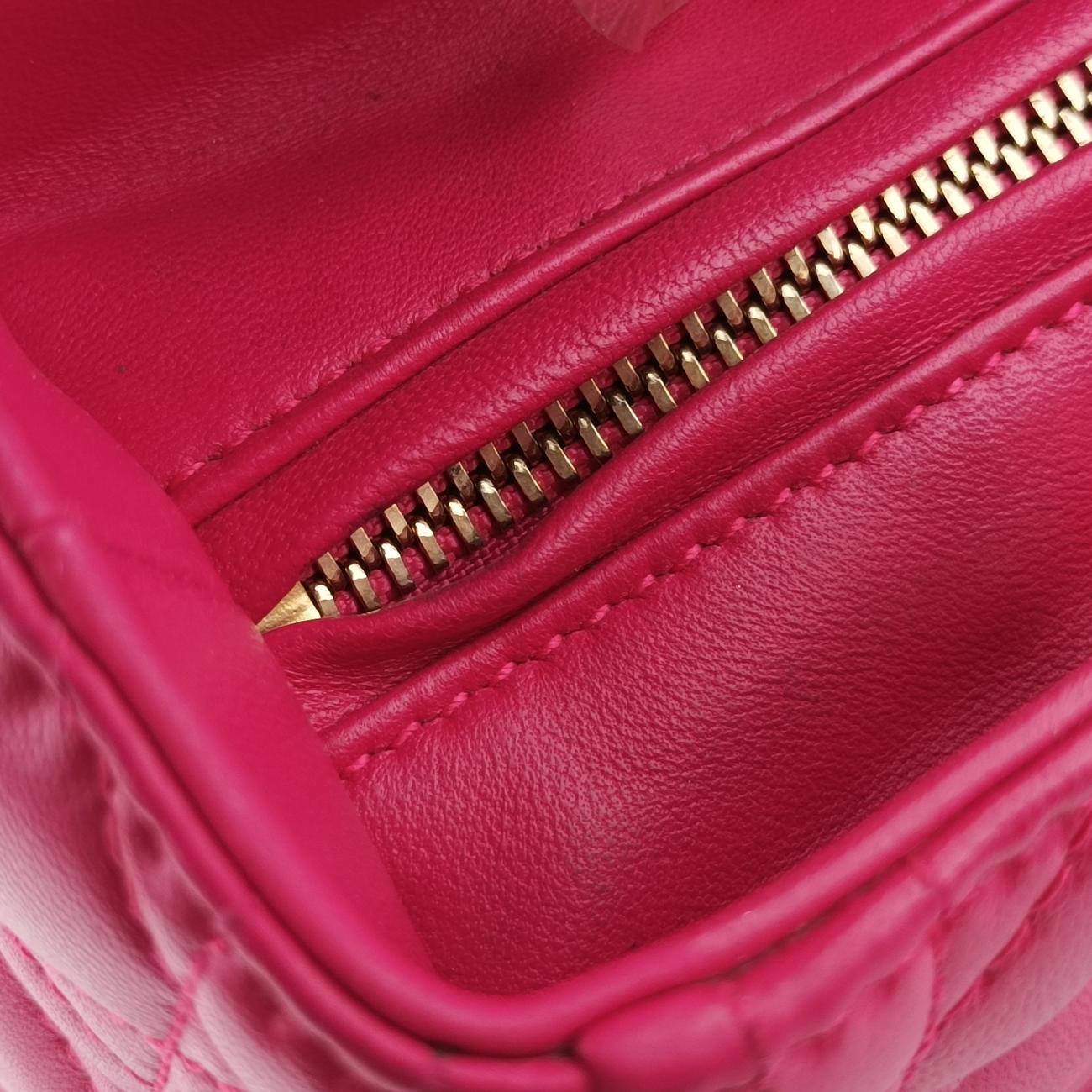 Lady DiorPinkLeather18-MA-0194レディディオールピンクレザー18-MA-0194