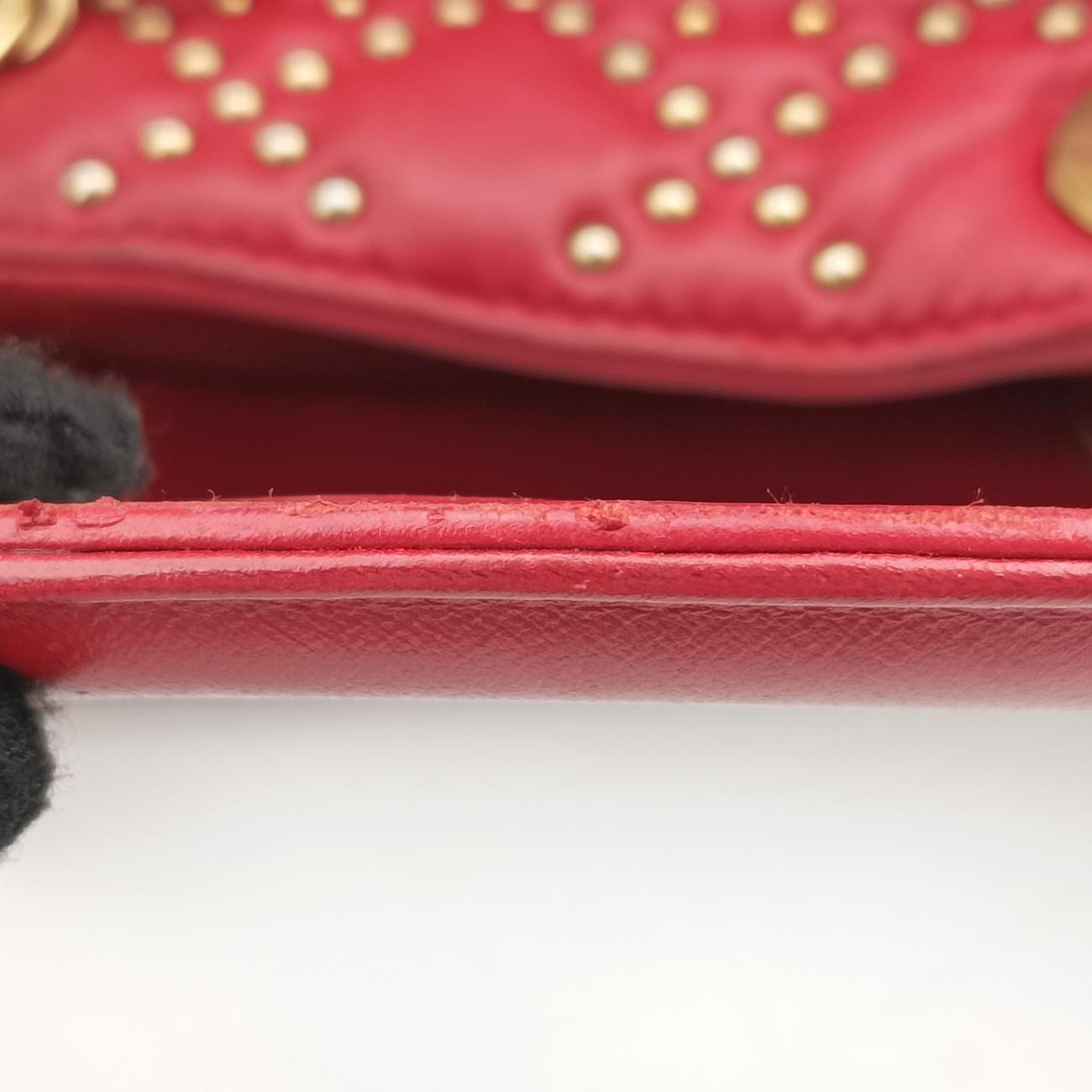Lady DiorRedlambskin16-BO-0117レディディオールレッドラムスキン16-BO-0117