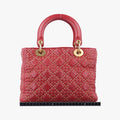 Lady DiorRedlambskin16-BO-0117レディディオールレッドラムスキン16-BO-0117