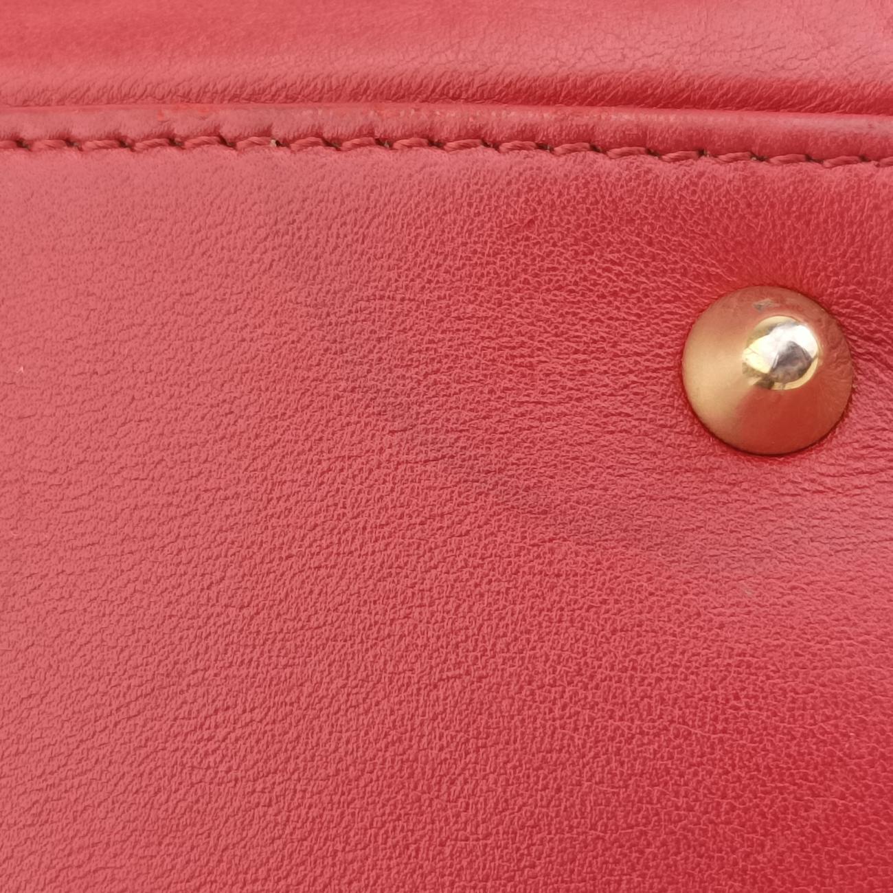 Lady DiorRedlambskin16-BO-0117レディディオールレッドラムスキン16-BO-0117