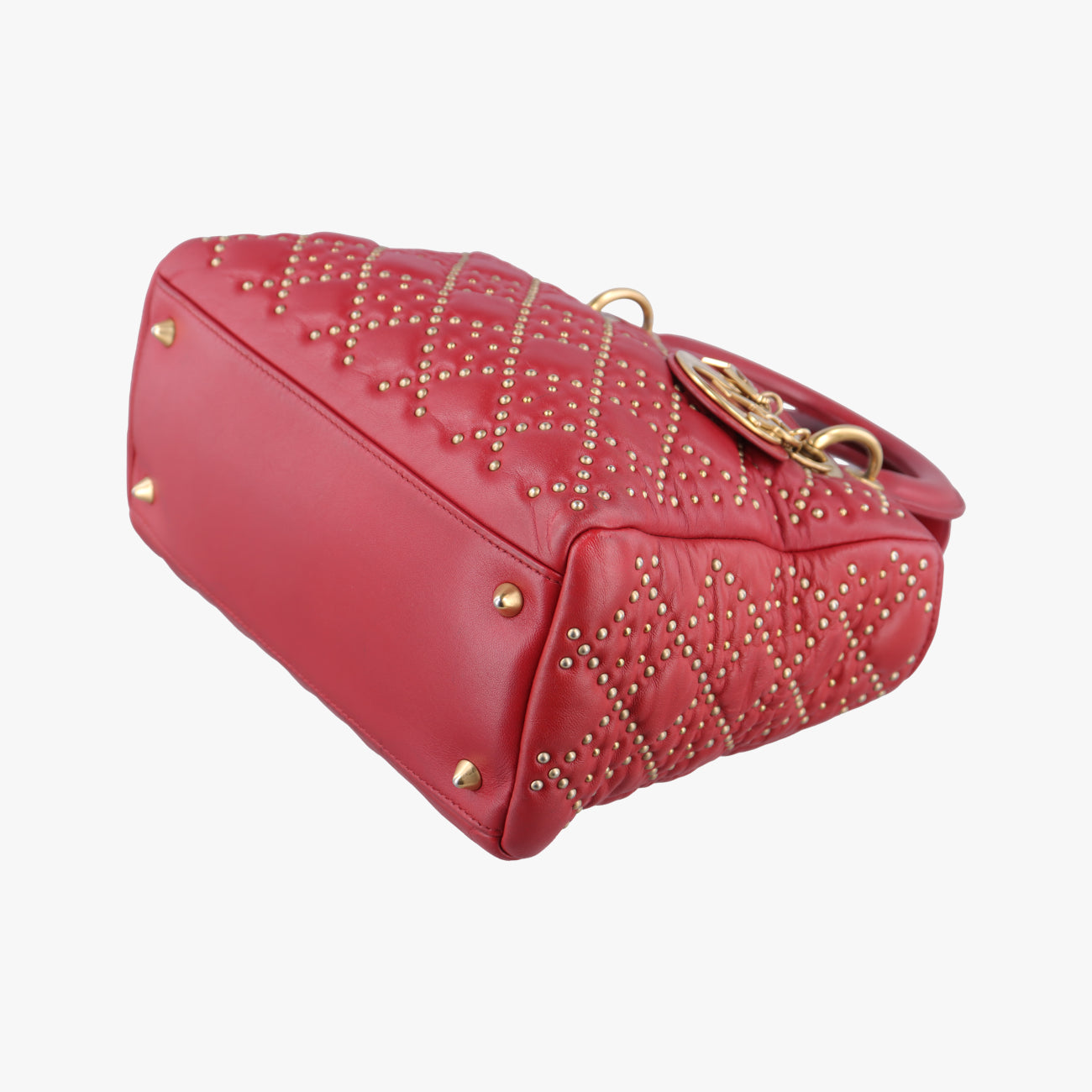 Lady DiorRedlambskin16-BO-0117レディディオールレッドラムスキン16-BO-0117
