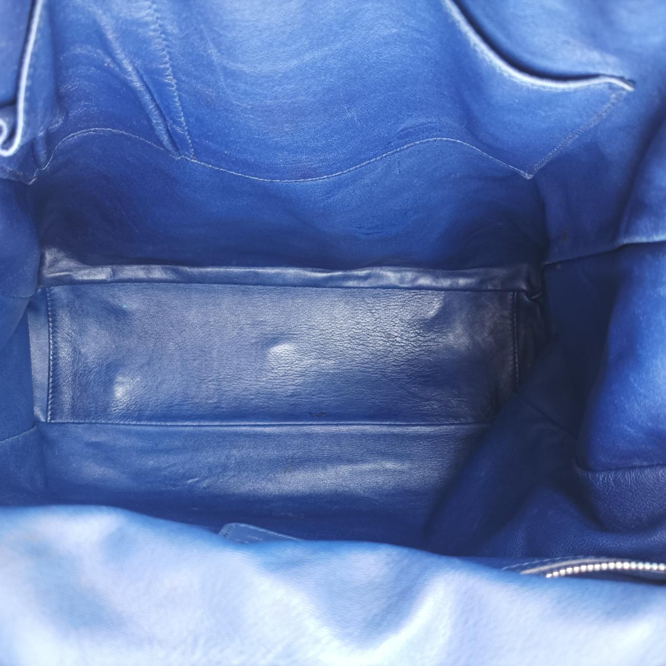 Soft Lady Dior Canage INTRECCIATO ToteBluelambskin26-MA-0098ソフト レディディオール カナージュ イントレチャート トートブルーラムスキン26-MA-0098