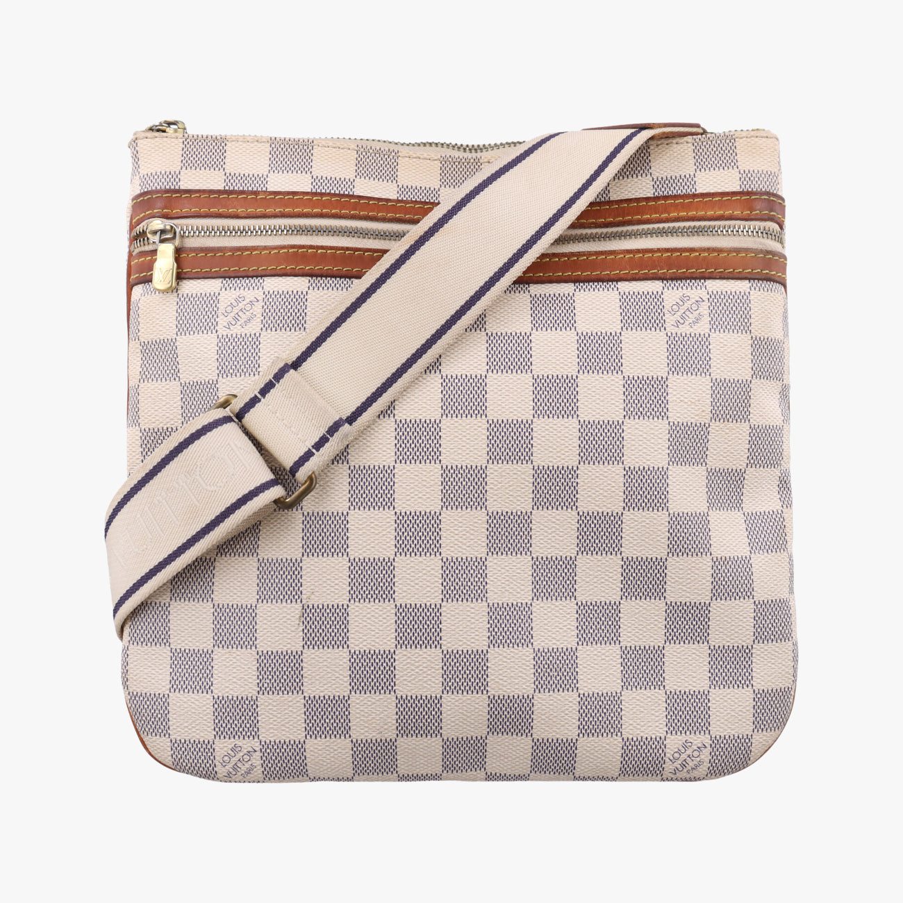Pochette BosphoreAzurDamier CanvasN51112MI4017ポシェットボスフォールアズールダミエキャンバスN51112MI4017