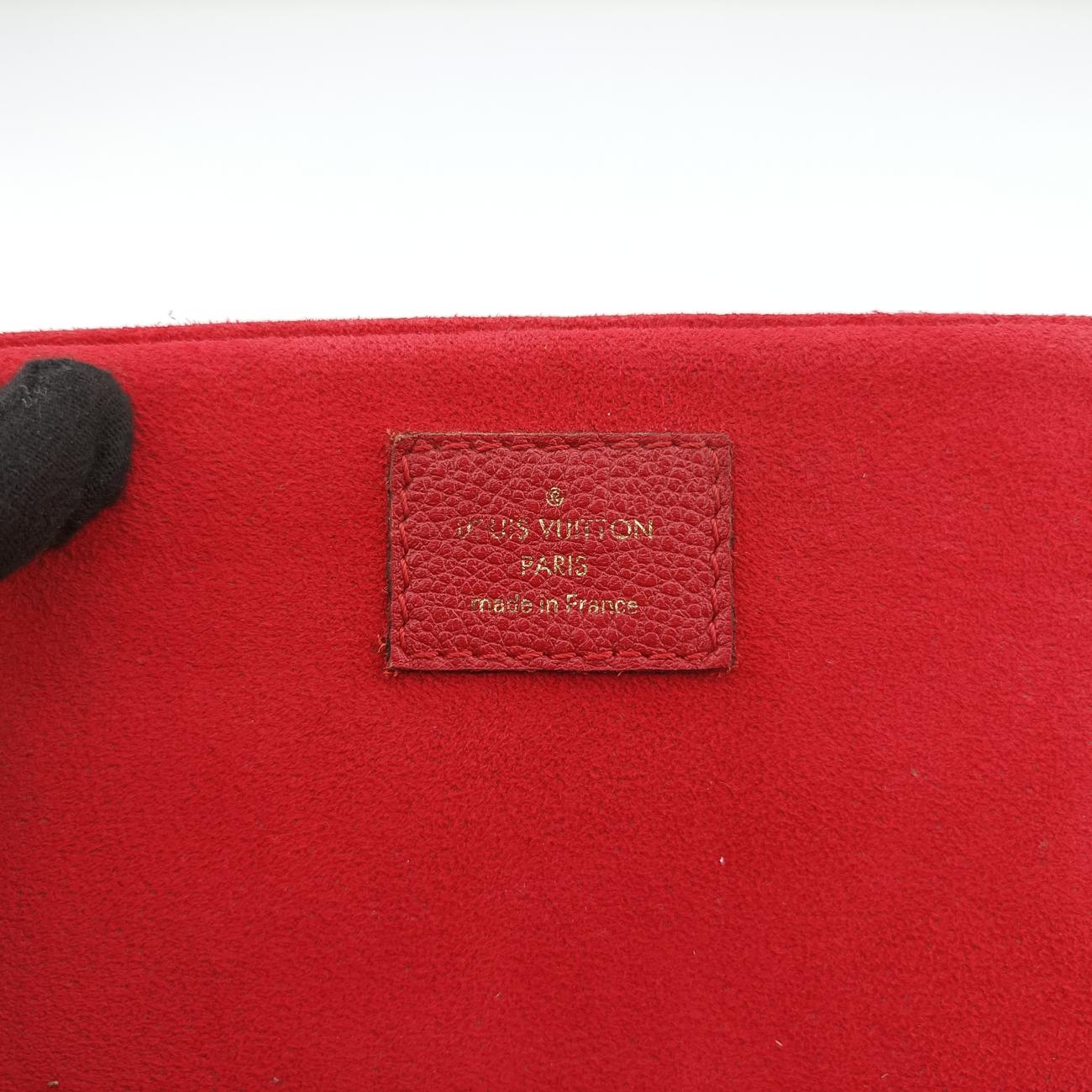 Alma Bag Into BagBrown ×RougeMonogram Canvas×calf leatherM41779SP3196アルマ バッグ イントゥー バッグモノグラム/ブラウン系×ルージュモノグラムキャンバス×カーフレザーM41779SP3196