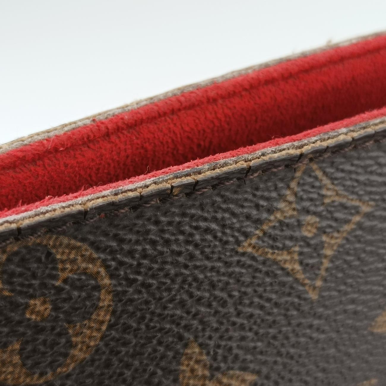 Alma Bag Into BagBrown ×RougeMonogram Canvas×calf leatherM41779SP3196アルマ バッグ イントゥー バッグモノグラム/ブラウン系×ルージュモノグラムキャンバス×カーフレザーM41779SP3196