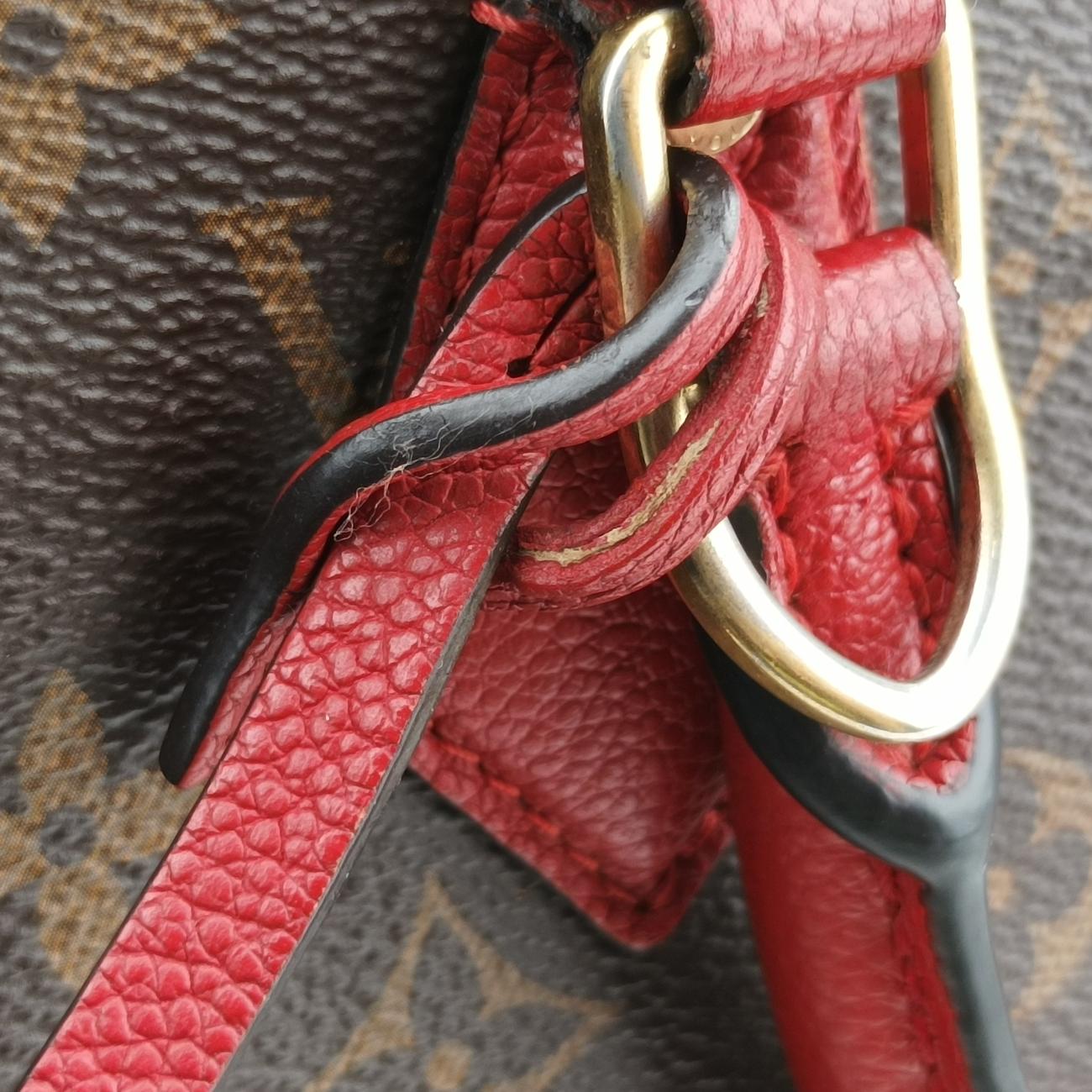 Alma Bag Into BagBrown ×RougeMonogram Canvas×calf leatherM41779SP3196アルマ バッグ イントゥー バッグモノグラム/ブラウン系×ルージュモノグラムキャンバス×カーフレザーM41779SP3196