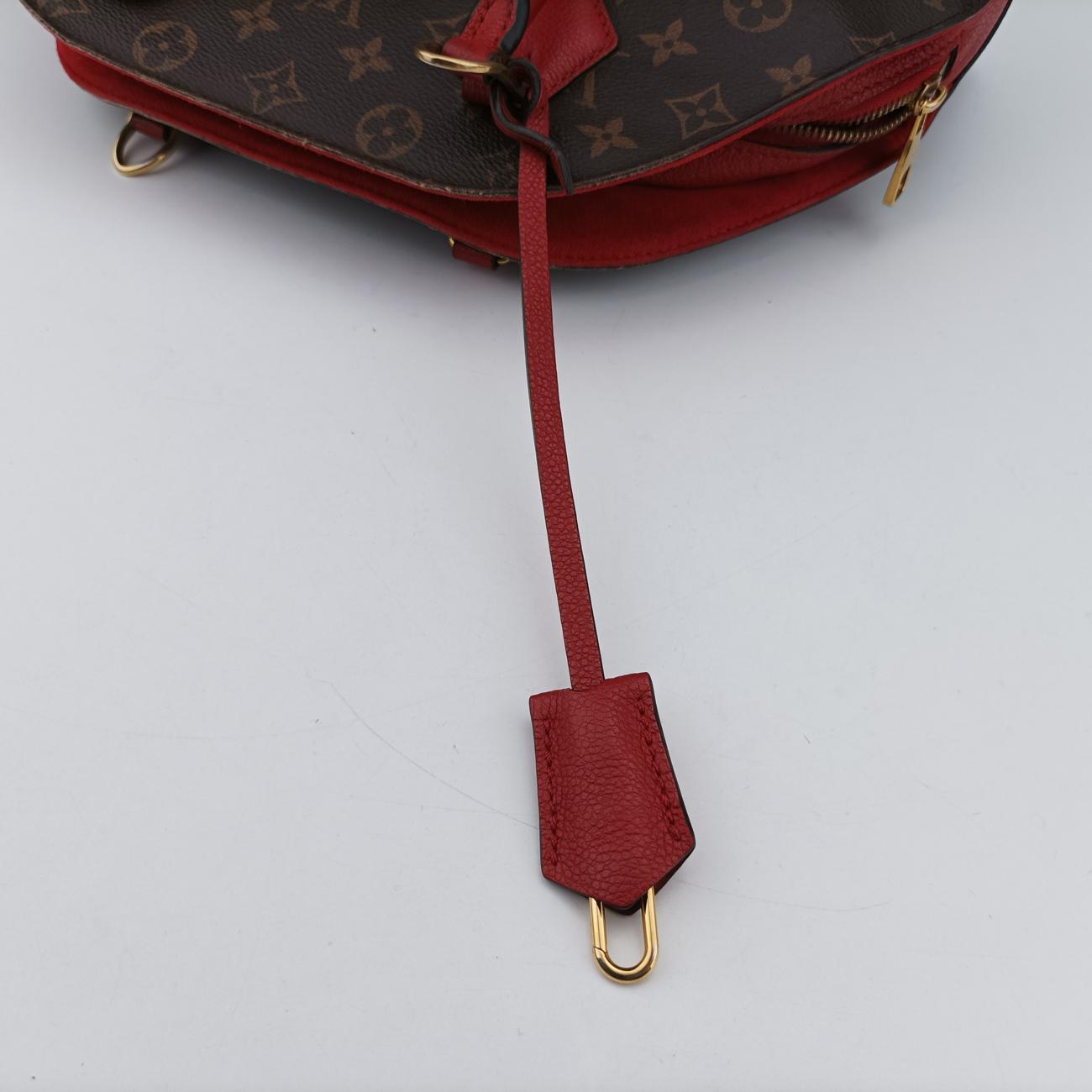 Alma Bag Into BagBrown ×RougeMonogram Canvas×calf leatherM41779SP3196アルマ バッグ イントゥー バッグモノグラム/ブラウン系×ルージュモノグラムキャンバス×カーフレザーM41779SP3196