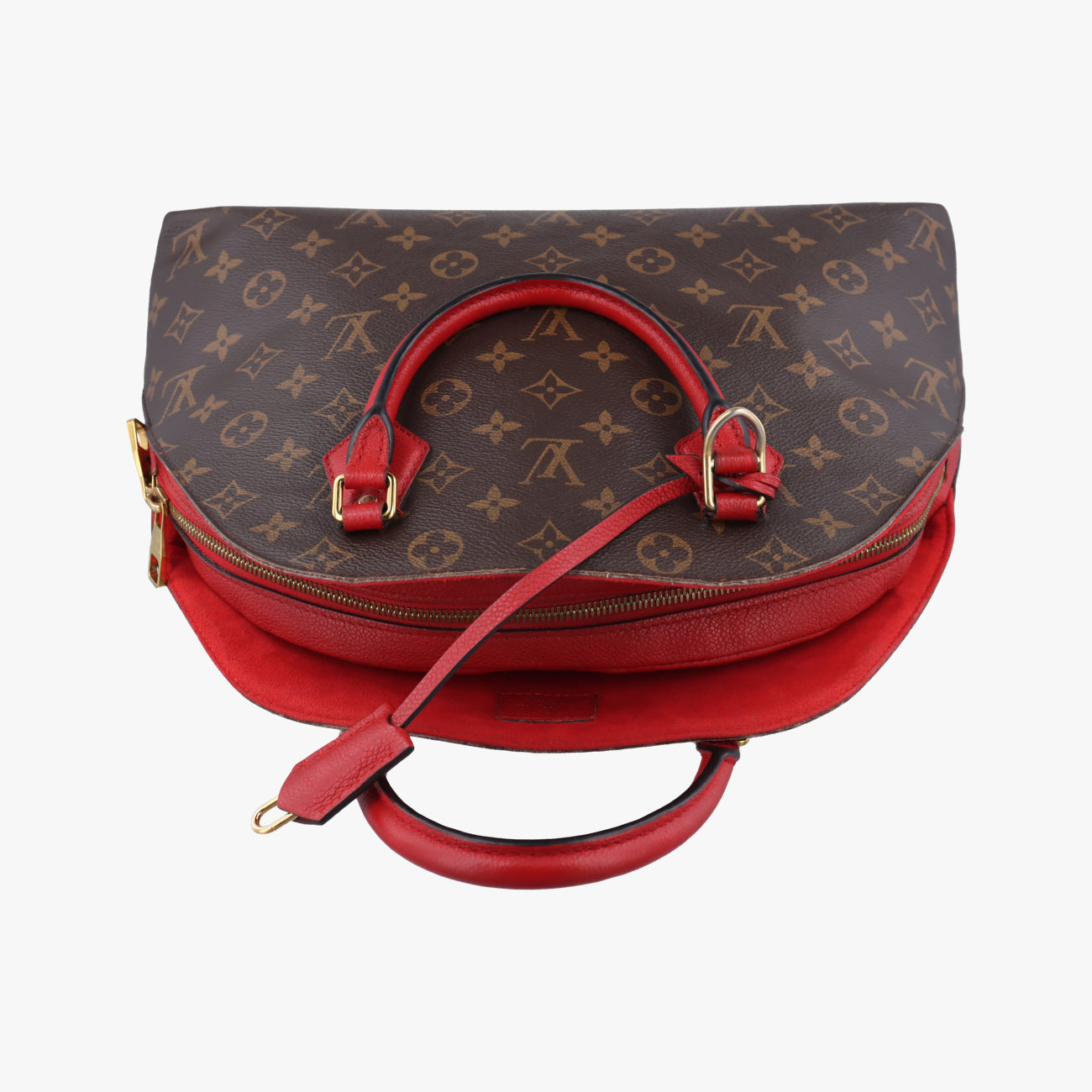 Alma Bag Into BagBrown ×RougeMonogram Canvas×calf leatherM41779SP3196アルマ バッグ イントゥー バッグモノグラム/ブラウン系×ルージュモノグラムキャンバス×カーフレザーM41779SP3196